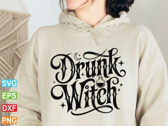 Drunk Witch SVG PNG: A Designer's Review