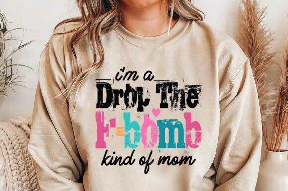 F-Bomb Mom Snarky PNG: A Designer's Review