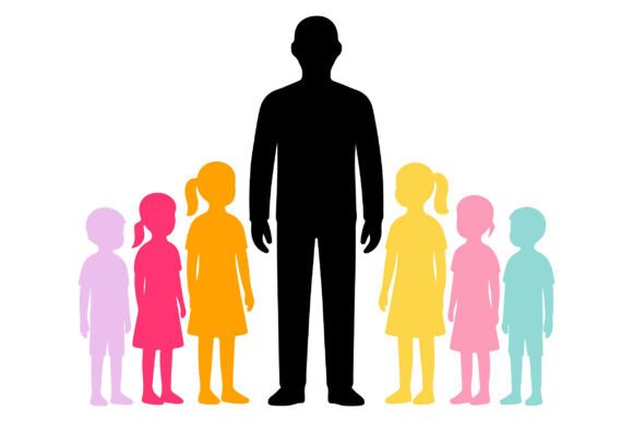Father s Day Clipart Silhouette Vector Review
