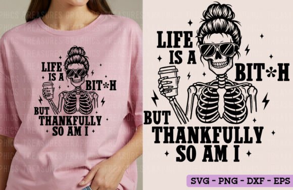 Funny Sarcastic Skeleton SVG PNG Review