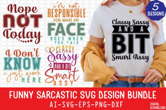 Funny Sarcastic SVG Design Bundle Review
