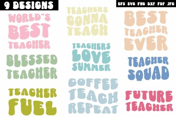 Retro Teacher SVG Bundle: A Designer's Review