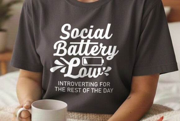 Social Battery Low Funny Introvert Svg Review