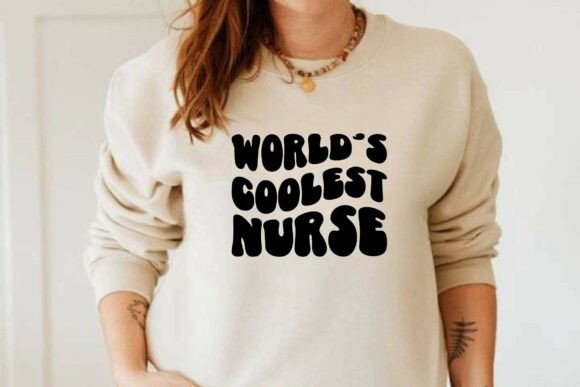 World's Coolest Nurse SVG, Retro Nurse Review