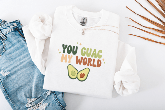 You Guac My World SVG Funny Avocado Pun Review